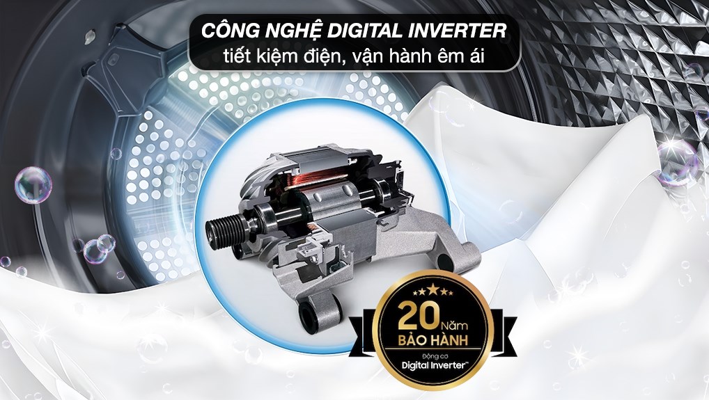 Máy Giặt Samsung Bespoke AI Inverter 14 Kg WW14BB944DGHSV